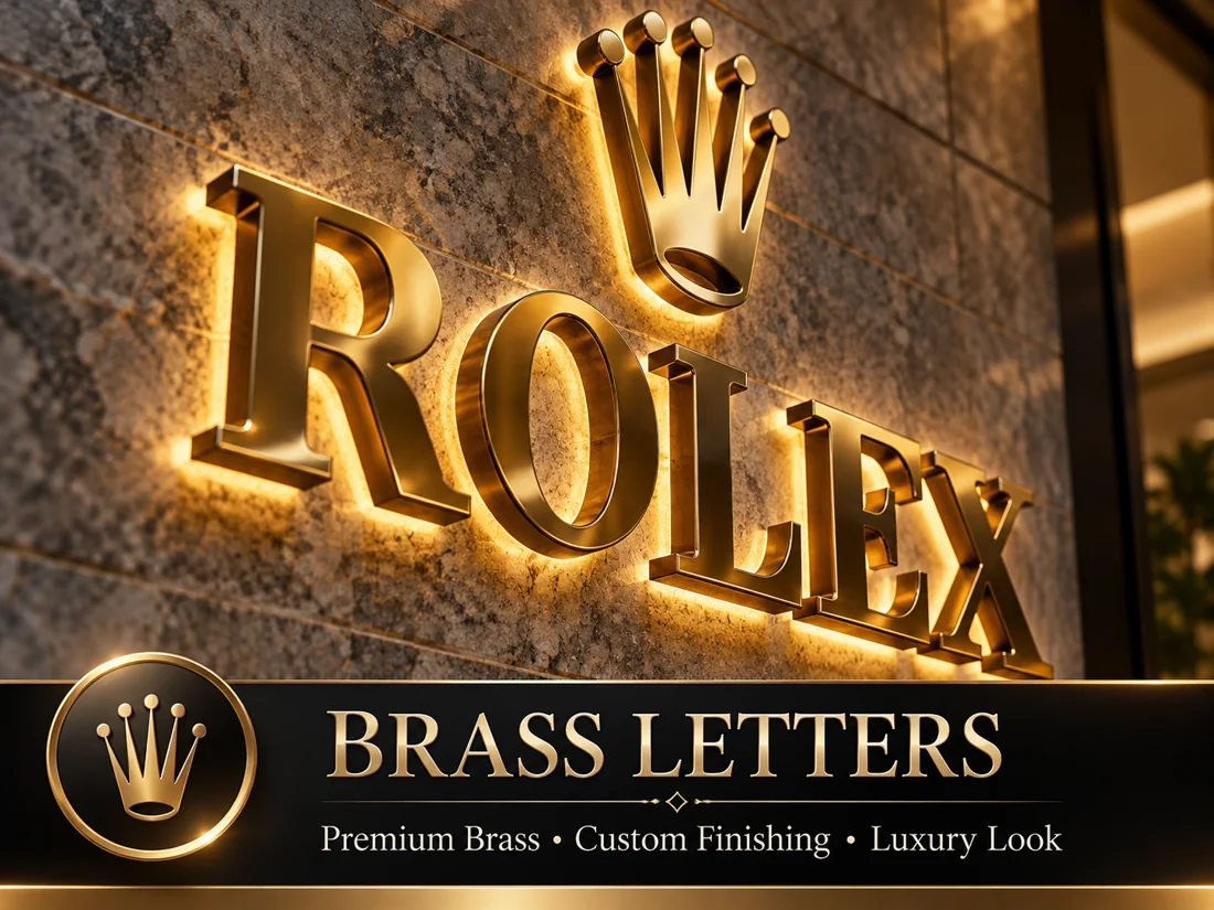 Brass Letters