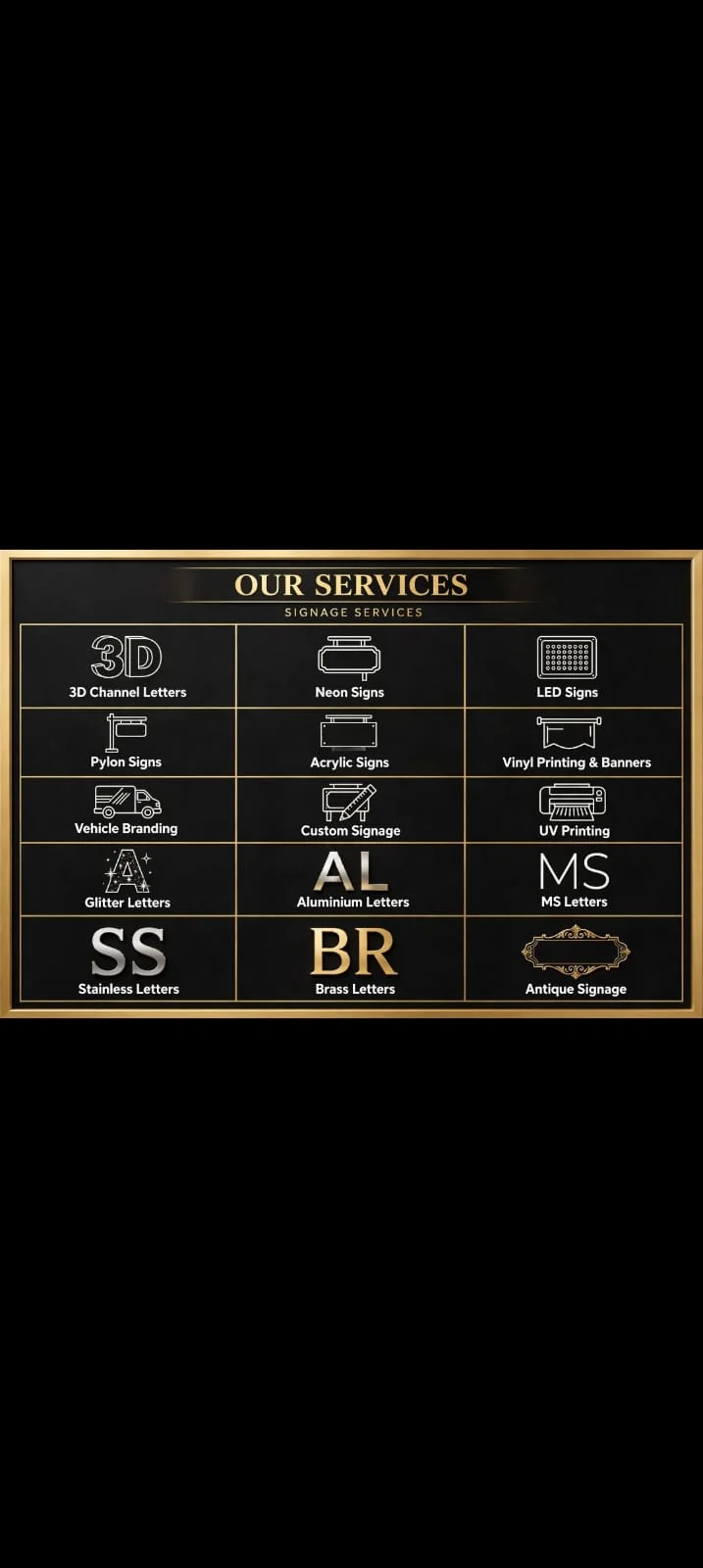 Our 17 Signage Services