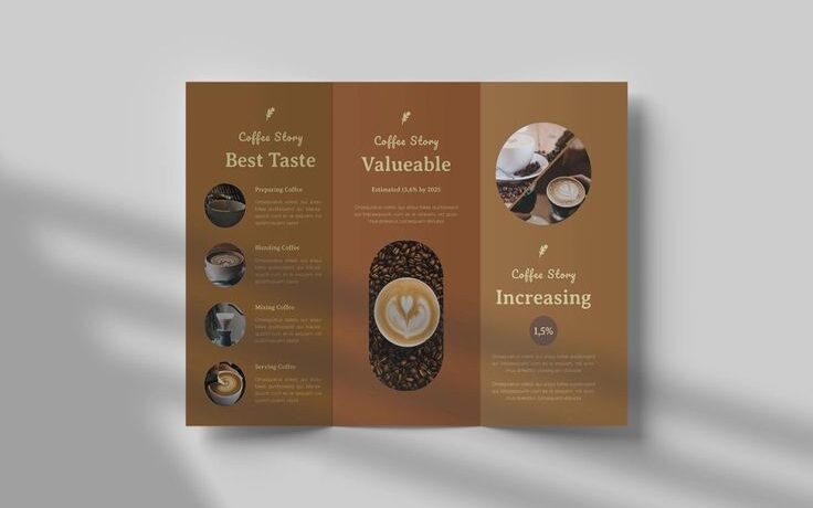 Deliciouso Coffee - Trifold Brochure