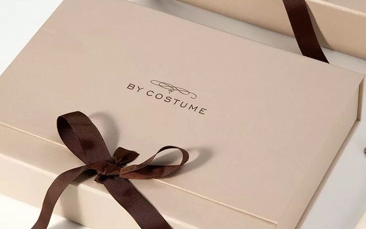 Portable Advanced Hard Cardboard Boxes Hair Extensions Packaging Shoes Clothes Gift Wrapping Box